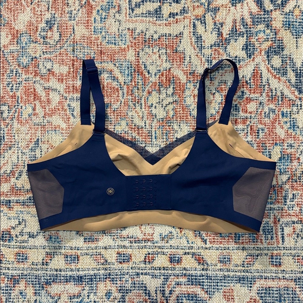 HoneyLove LiftWear Crossover Bra in Navy SZ 1X 40C/D EUC - Picture 4 of 5